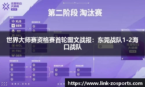 世界大师赛资格赛首轮图文战报：东莞战队1-2海口战队